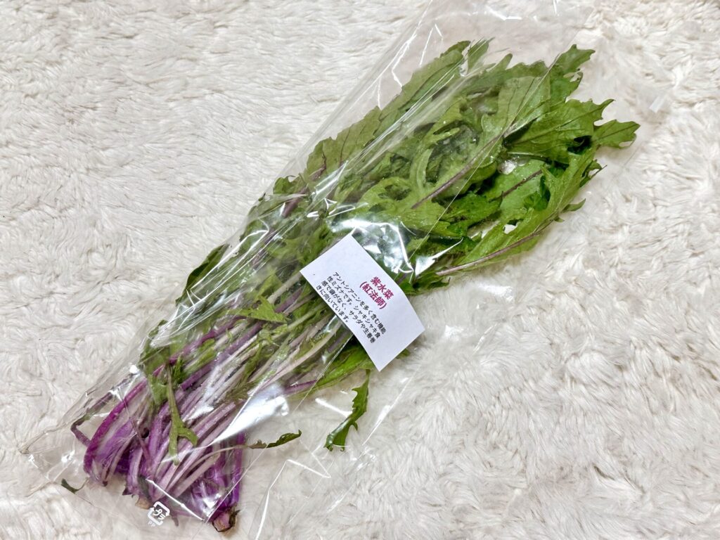 食べチョク　食べチョクコンシェルジュ　紅法師　紫水菜